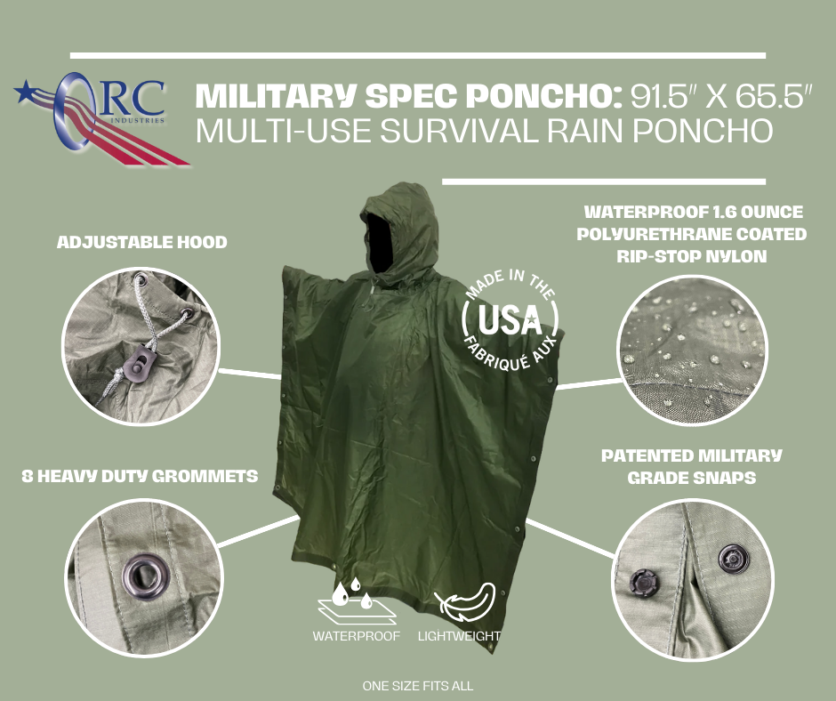 Foliage Green Poncho