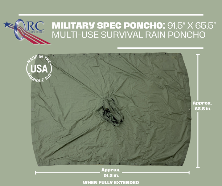 Foliage Green Poncho