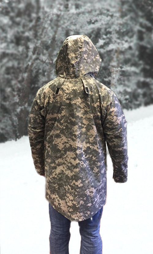 Winter camouflage hot sale jacket